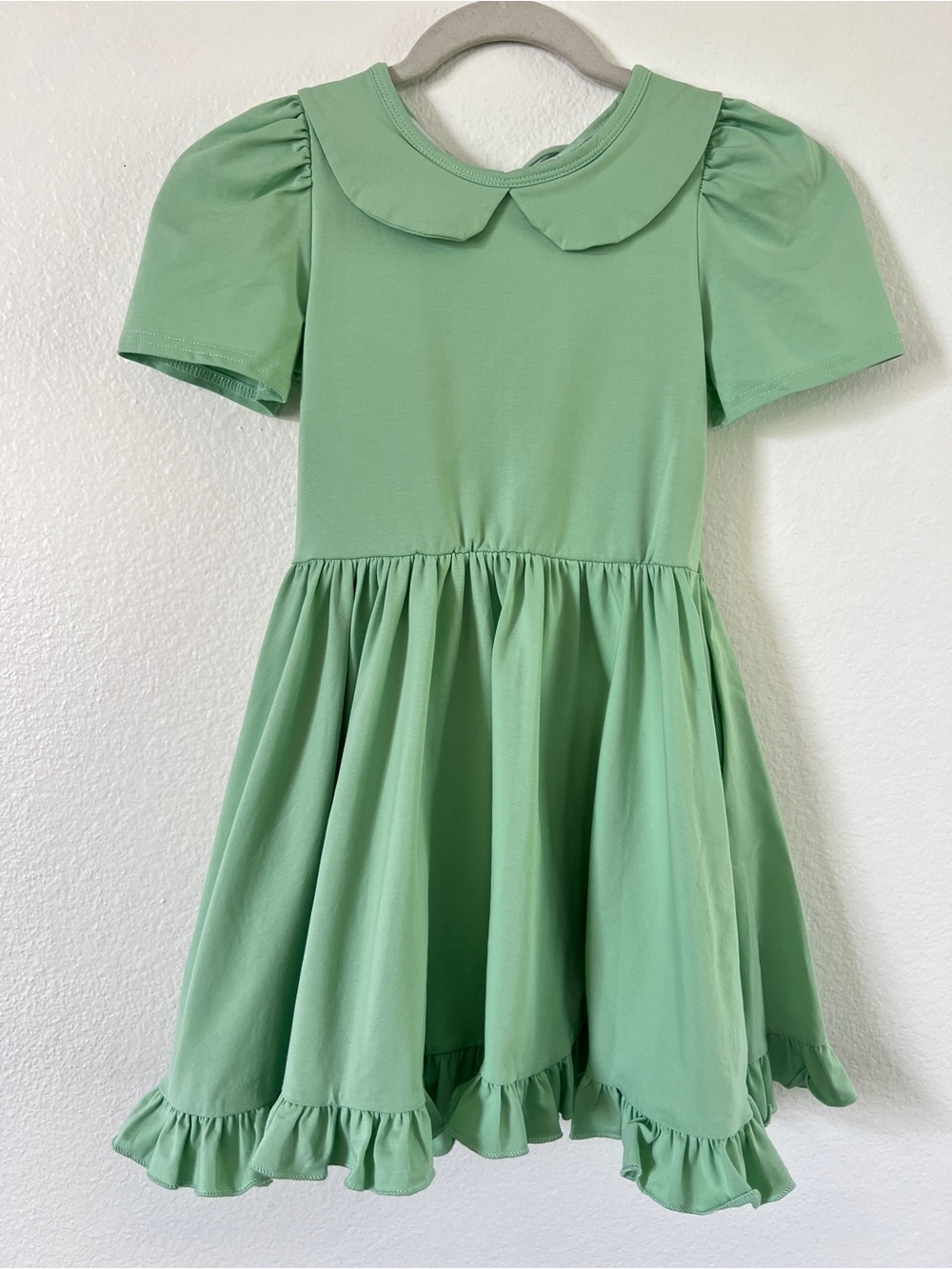 Little Stocking Co - Mint Green Twirl Dress